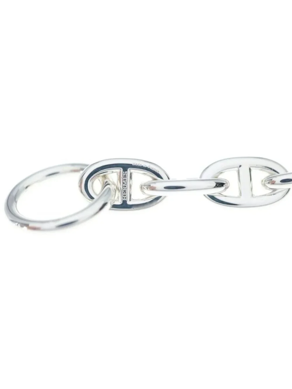 Hermes Chaine D'ancre MM Bracelet Chain Silver 14 Pieces